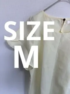 grove 半袖ブラウス イエロー系　I086