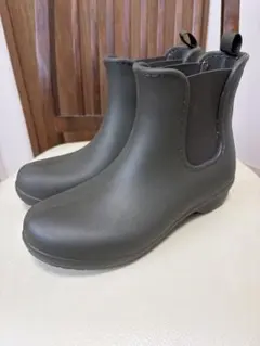 クロックス レインブーツ 長靴　深緑色　W7 23センチ