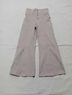 CECIL McBEE　ハイウエスト　フロントスリットスラックス　レディース　M