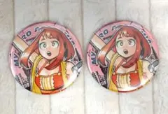 僕のヒーローアカデミア 麗日お茶子 缶バッジ