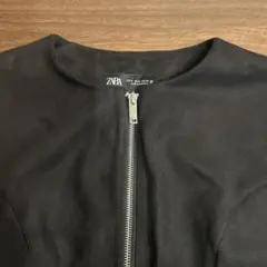ZARA ノースリーブロングワンピース ブラック M