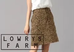 ローリーズファーム　レオパードスカート