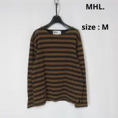 【値下げ◎】 MHL. / ボーダー Tシャツ バスクシャツ カットソー M