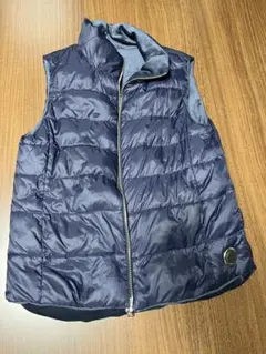 リバーシブル ダウンベスト