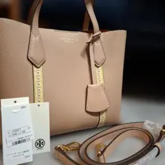トリーバーチ　ペリー　スモール　バッグ　ショルダー　 ピンクベージュ　2way