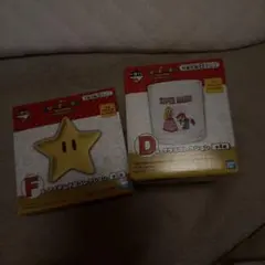 12/31まで限定出品　スーパーマリオ　一番くじ　グラスお皿セット