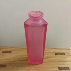 ピンク フロストガラス フラワーベース 花瓶のサムネイル