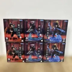 鬼滅の刃XrossLinkフィギュア－無限城編－炭治郎・義勇・猗窩座　6体セット
