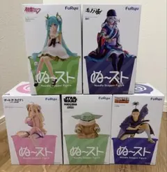 ぬーどるストッパーフィギュア まとめ売り　5点セット