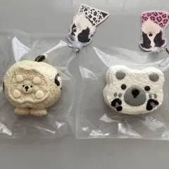 ★どんどん☆りんごクマちゃん★クマちゃん豹柄の２点セット★