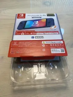 HORI グリップコンコントローラー Fit ダークブルー