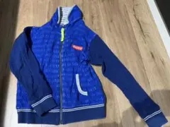 BACK NUMBER KIDS パーカー 130cm 青