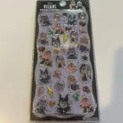 プチドロップステッカー　ヴィランズ　新品