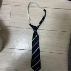 学生用ネクタイ ネイビー ストライプ