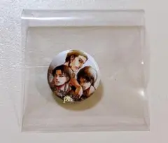 進撃の巨人 進撃の日田 原画 缶バッジ リヴァイ エルヴィン エレン