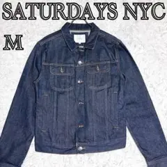 美品 SATURDAYS NYC デニムジャケット M 赤耳 Gジャンのサムネイル