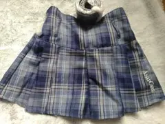 ANAPGIRL ベルト付きプリーツスカート(XS)