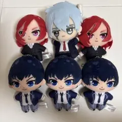 ブルーロック ぬいぐるみ・マスコット 6体セット