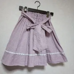 Ank Rouge ギンガムチェック スカート