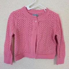 BabyGAP　 薄手　カーディガン　ピンク　90　春