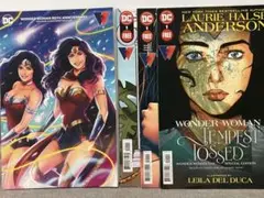 ワンダーウーマン　まとめ4冊　アメコミ　リーフ　WONDER WOMAN