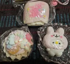 スクイーズ　3点セット pekopeko Lulu Living