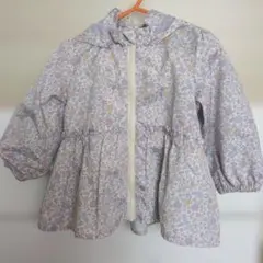 WILL MERY 90サイズ　ウィンドブレーカー　シャカシャカ　花柄　女の子