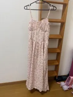 <値下げ可能> SHEIN MOD フラワープリント キャミワンピース