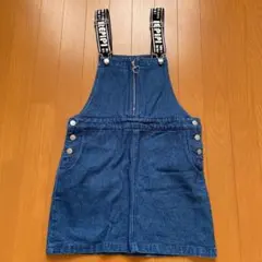 repipi デニムサロペット ジャンパースカートS