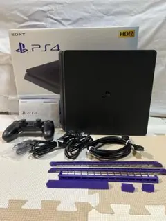 【極美品】PS4 ジェット・ブラック 500GB CUH-2100AB