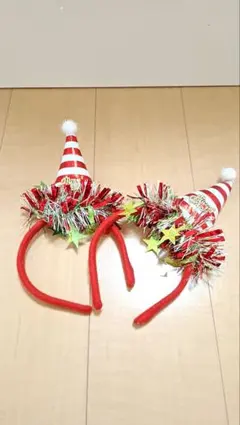 クリスマス　カチューシャ×2