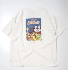 ケロッグ　Kellogg’s 韓国版　プリントTシャツ　コーンフレーク