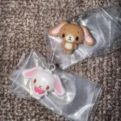 シュガーバニーズ　めじるしアクセサリー　しろうさ・くろうさセット