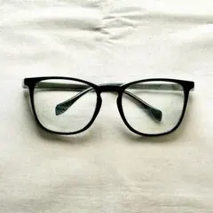 3COINS スリーコインズ 花粉メガネ ブラック