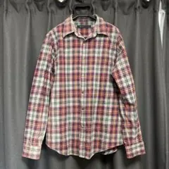 シップス ジェットブルー SHIPS JET BLUE ネルシャツ