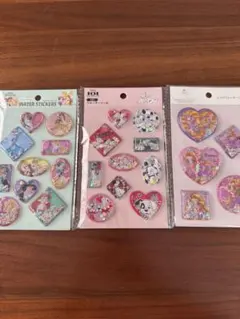 seria Disney ウォーターシール　3枚セット