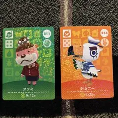 アミーボカード　タクミ　ジョニー