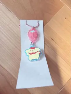 サンリオキャラクターズ ツインチャーム はーとキャンディ プリン