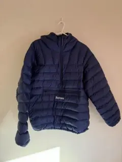 Supreme マイクロダウン ネイビー