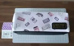 ペンケース(薄紫チケット柄)のサムネイル