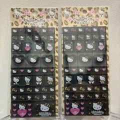 【新品】ハローキティ ヒョウ ラメクリアタイルシール サンリオ　レオパード