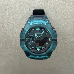 【美品】CASIO G-SHOCK GA-B001G-2AJF スケルトンブルーのサムネイル