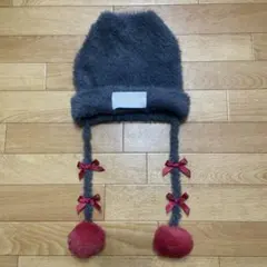 ディズニー リゾート　おしゃれキャット ニット帽 ベルリオーズ ファンキャップ