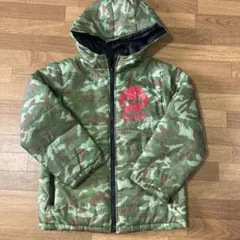迷彩柄フード付きジャケット　120