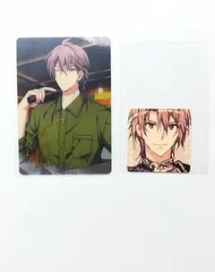 アイナナ 御堂虎於 ムビナナ フレークシール メタルカード 2点セット