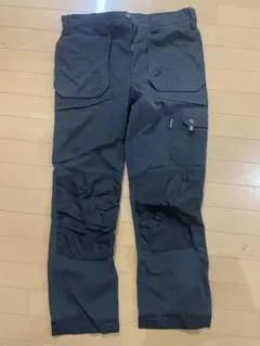 珍品ディッキーズ　ワークパンツ　カーゴパンツ　ダブルニー　ブラック