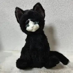 人気作家　piscesb 黒猫　レッドアイ　テディ　人形　　　アートドール 人気作家 piscesb 黒猫 レッドアイ テディ 人形 アートドール - メルカリ