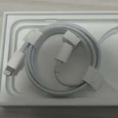 Apple Lightningケーブル ホワイト