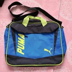 PUMA ショルダーバッグ 青黒