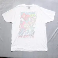 r*o様 メンズXL【A品】マーベルTシャツ白1763
